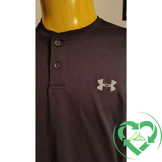 Playera negra Under Armour