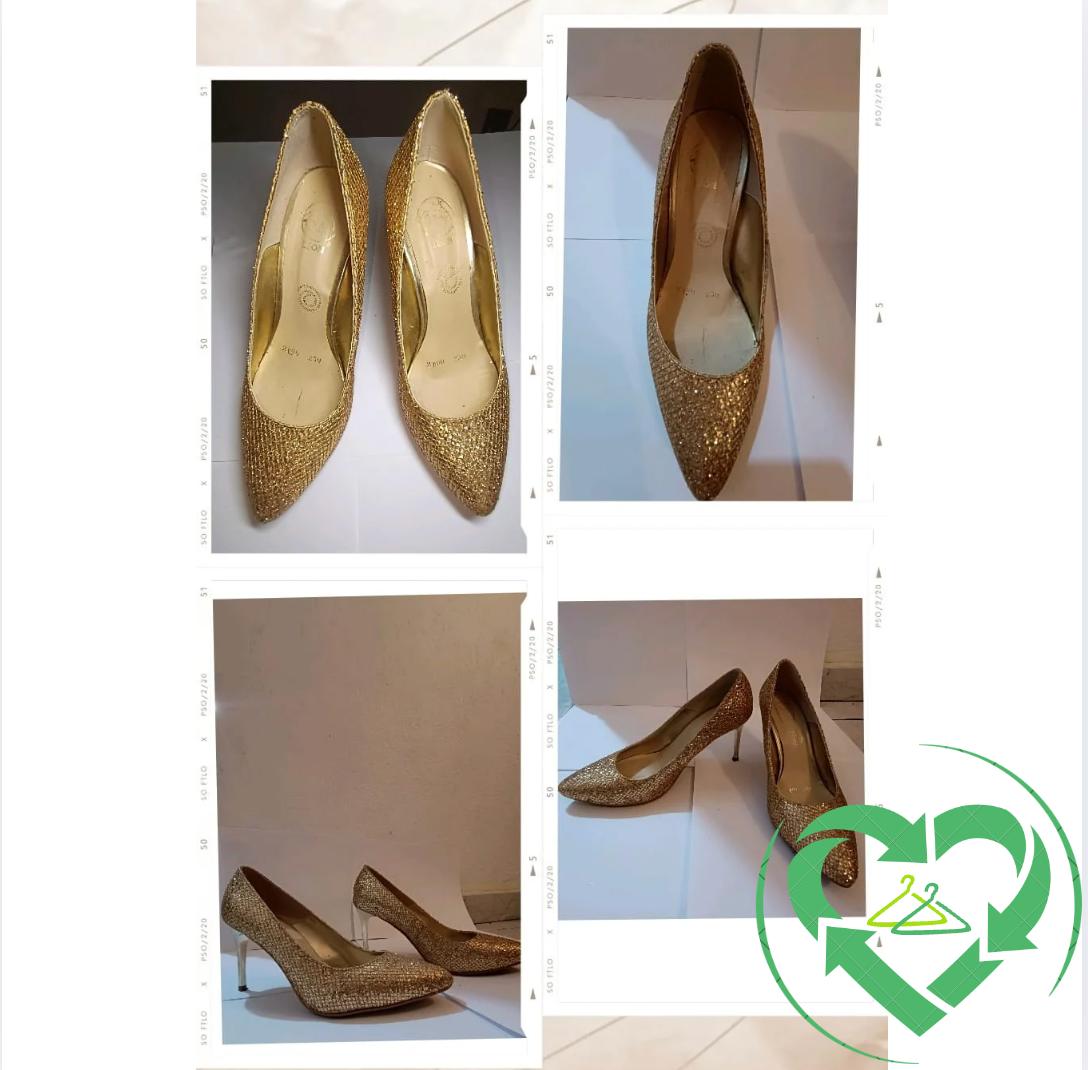 Zapatos Dorados